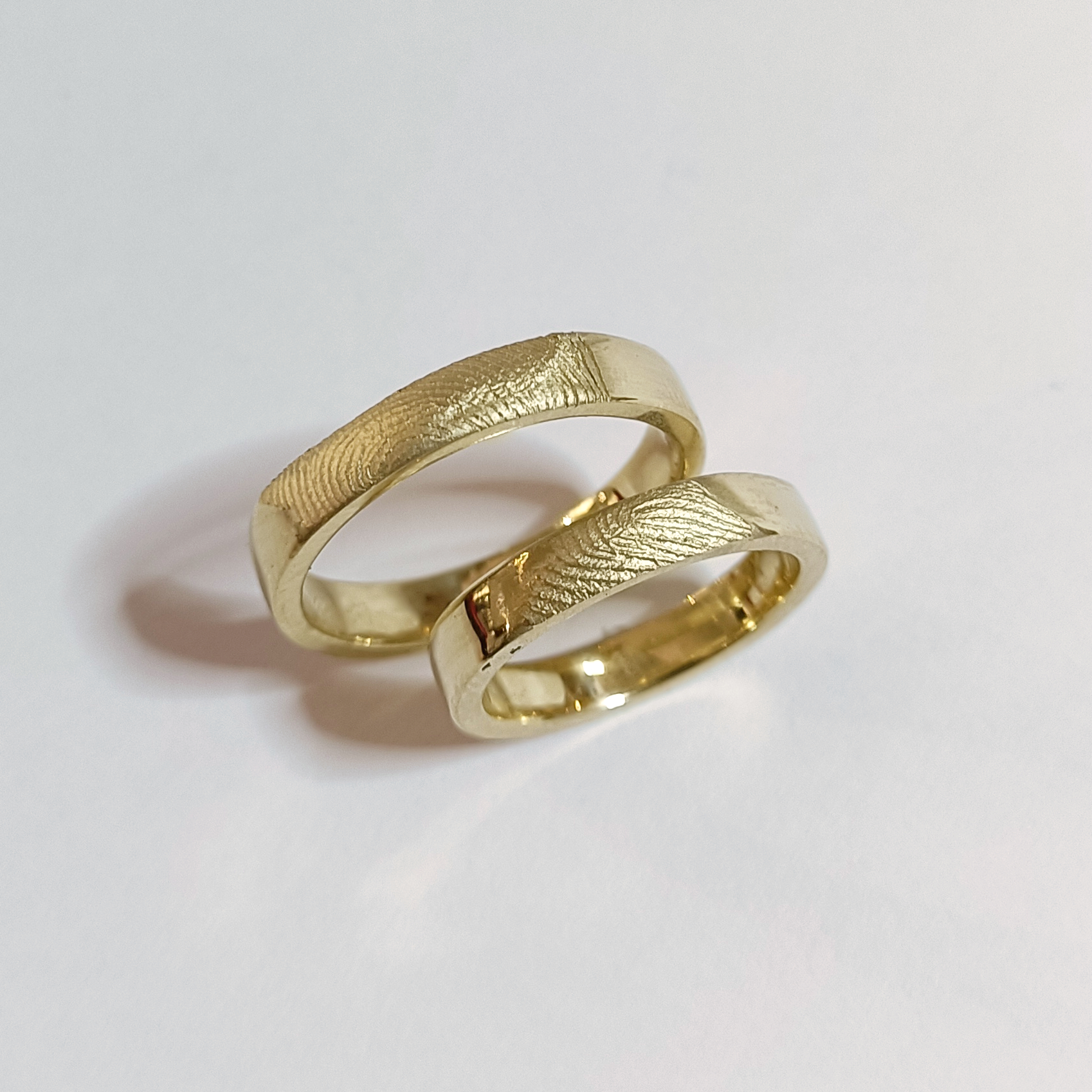 Trauringe Fingerabdruck